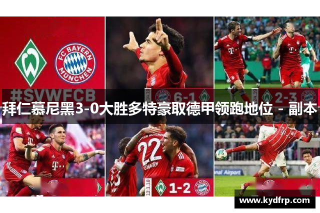 拜仁慕尼黑3-0大胜多特豪取德甲领跑地位 - 副本